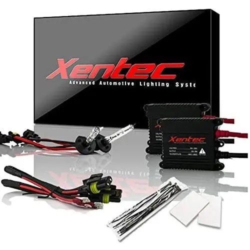Xentec H1 12000K HID xenon bulb x 1 pair bundle with 35W Digital Slim Ballast x 2 (Blue Violet)