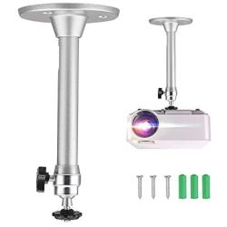 Angrox Mini Projector Mount, Projection 360 Degree Mini Stand/Mount for DR.J/VANKYO/QKK/PVO/AuKing/Jinhoo/DBPOWER/Anker/AAXA and Most Other Mini Projector