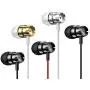 5 Pack Earbud Headphones Geeboy Headphones Wholesale in-Ear mic 3.5mm Electronics Wired Headphones (Earphones/Earbuds/Headset) for iOS and Android Smartphones, Laptops, Gaming, Chromebook