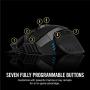 Corsair Ironclaw RGB - FPS and MOBA Gaming Mouse - 18,000 DPI Optical Sensor - Backlit RGB LED, Black