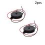 Fielect 2Pcs DC 5V 80dB Electronic Buzzer Passive Piezo Buzzer Electronic Buzzerphone Beep Tone Speaker Alarm