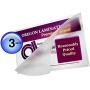 Qty 500 Double Letter Laminating Pouches 3 Mil 11-1/2 x 17-1/2 Hot Laminator Sleeves