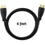 5 Pack High-Speed HDMI Cables-6ft with 90 Degree Adapter, Gold Plated Connectors, Cord Ties for TV PC Playstaion Support Ethernet, 3D, 1080P, ARC, Save Money & Deliver Dazzling Quality