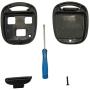 Key Shell Replacement Keyless Entry Remote Lexus Keys Housing With Screwdriver Fit for Lexus GS300 GS400 GS430 GX470 IS300 LS400 LS430 LX470 RX300 RX330 RX350 RX400h RX450h SC430 Key Fob Case(2PCs)