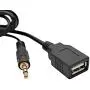 Car AUX Adapter, Car Stereo CD Changer USB&AUX Adapter Fit for Ford Focus 2005-2007, Edge 2007-2010, Explorer 2006-2009, F150,F250,F350 2005-2009 16pin