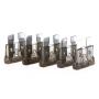 FymuSing 55 pcs 7.5 Amp Standard Blade Fuse, 7.5A Automotive Fuse for Car Truck (Grey)