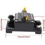 ANJOSHI 40Amp Circuit Breaker 30-300A with Manual Reset Trolling Motor Auto Car Marine Boat Bike Stereo Audio Terminal Inline Fuse Inverter for System Current Overload Protection 12V-48V DC Waterproof