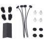 16 Inch Electric Radiator Cooling Fan Mounting Kit & 175-185 Degree Thermostat Relay Switch Kit Black