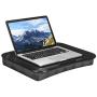 LapGear Designer Lap Desk - Gray Argyle (Fits up to 17.3'' Laptop) - Style #45538