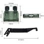 150x Blade Car Fuses Assortment Kit 2A/3A/5A/7.5A/10A/15A/20A/25A/30A/35A AMP Assorted Set +Puller ATC/ATO for Boat,Marine,RV,SUV