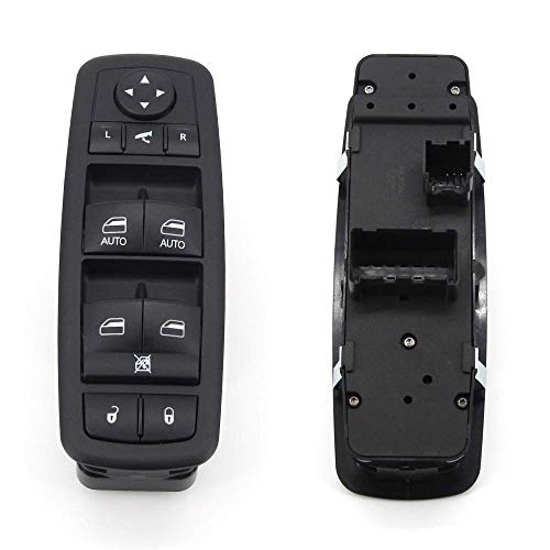 FEXON Front Left Master Power Window Switch Control Replacement for Dodge Grand Caravan 2008 2009 2010 2011 Chrysler Town and Country 2008 2009 2010 2011 4602536AD 4602536AE 4602536AF 4602536AG Driver Side
