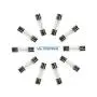 UCTRONICS 5x20mm 125V 5A Fast-Blow Cartridge Glass Fuses with Plastic Box [10 Pack]