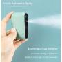 Fresh Breath Mist Automatic Electronic Oral Sprayer, 8+ Hours Cool Mint Freshens Breath Oral Care in only 1-3 Seconds, Mint Green Machine, 2 Spray Inner Cores (Mint and Blueberry Flavor)