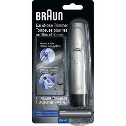 Braun Ear & Nose Hair Trimmer with 1 AA Battery