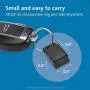 Kensington VeriMark USB Fingerprint Key Reader - Windows Hello, FIDO U2F, Anti-Spoofing (K67977WW),Black