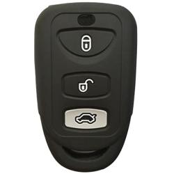 Coolbestda Silicone 3buttons Smart Key Fob Remote Cover Case Protector Holder Keyless Entry for Hyundai Elantra Genesis Sonata Kia Sorento Forte Optima Rondo Spectra