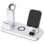 Wireless Charger Stand, CEREECOO 4 in 1 Wireless Charging Station Dock Compatible with iPhone Series12/11/11pro/Xr/Xs/X/Max/8/8Plus Apple Watch6/5/4/3 AirPods Pro/1/2(iWatch Charger Required) Wireless Charger Stand, CEREECOO 4 in 1 Wireless Charging Station Dock Compatible with iPhone Series12/11/11pro/Xr/Xs/X/Max/8/8Plus Apple Watch6/5/4/3 AirPods Pro/1/2(iWatch Charger Required)