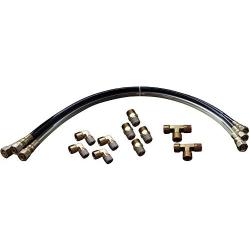 Octopus Autopilot Drives OC17SUK42, 30'' Hose & Fitting Kit Including Orb NPT Helm Fittings
