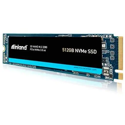 Inland Premium 512GB SSD M.2 2280 PCIe NVMe 3.0 x4 3D NAND Internal Solid State Drive, High Speed Read/Write Speed up to 3100MB/s and 1900MB/s, NVMe 1.3 & PCIe 3.1 Compatible