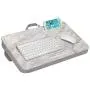 LapGear Elevation Lap Desk with Booster Cushion -White Marble - Fits up to 17.3 Inch Laptops - Style No. 87966