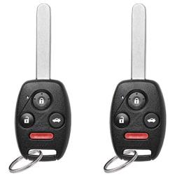 YITAMOTOR Key Fob Keyless Entry Remote Compatible for 2008 2009 2010 2011 2012 Honda Accord (Sedan Only) Car Key Replacement for KR55WK49308
