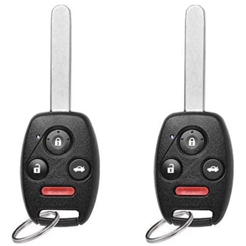 YITAMOTOR Key Fob Keyless Entry Remote Compatible for 2008 2009 2010 2011 2012 Honda Accord (Sedan Only) Car Key Replacement for KR55WK49308