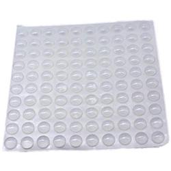 Cabinet Bumpers Clear Color,3M Adhesive Backing,Cabinet Bumper Pads,Widely Applied to Cabinet,Furniture,Electronics,Computers.