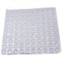 Cabinet Bumpers Clear Color,3M Adhesive Backing,Cabinet Bumper Pads,Widely Applied to Cabinet,Furniture,Electronics,Computers.