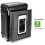 Aurora AU2260XA Heavy Duty Anti-Jam 22-Sheet Crosscut Shredder/60 Min Run Time/ 7-Gallon Pullout Basket and Casters
