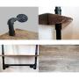 Industrial Pipe Shelf,24'' Metal Towel Racks for Bathroom,2 Tiered Industrial Pipe Floating Shelves Shelving,Rustic Wood Wall Mount Shelf with Towel Bar,Iron Towel Holder