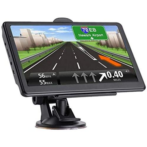 GPS Navigation for car, Latest 2021 Map 7-Inch HD Touch Screen 256-8GB Navigation System, with Voice Guidance and Speed ​​ Warning, Lifetime Free Map Updateree Updates