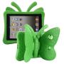 Tading iPad 10.2 Case 2020, iPad 7th Generation Case for Kids, Cute Butterfly Shockproof EVA Foam Super Protection Kid Proof Protective Stand Cover for iPad 10.2 Inch 2019 7th 2020 8th Gen - Green
