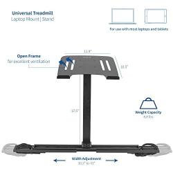 VIVO Universal Laptop Treadmill Desk, Adjustable Ergonomic Notebook Mount Stand for Treadmills Stand-TDML1