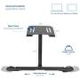 VIVO Universal Laptop Treadmill Desk, Adjustable Ergonomic Notebook Mount Stand for Treadmills Stand-TDML1