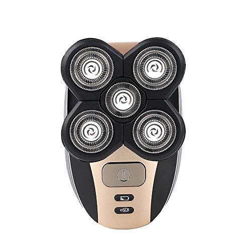 Head Shaver Waterproof 5-in-1 Electric Razor For Men/Hair Trimmer/Clip Nose Hair/Facial