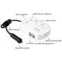 Foval 200W Car Power Inverter DC 12V to 110V AC Converter with 4 USB Ports Charger (White) Foval 200W Car Power Inverter DC 12V to 110V AC Converter with 4 USB Ports Charger (White)