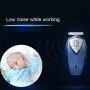 Electric Hair Clippers,Men Self-Service Hair Cutting Wireless USB Hairdressing Electric 2W 3mm/4mm/5mm/6mm,Hair Trimmer Low Noise Hair Shaver Machine Cutter Tool for Barber/Home/Travel Use (USB)