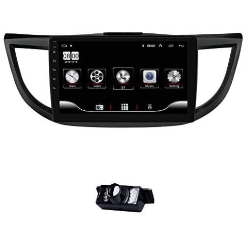 Android 10 Car Stereo for Honda CRV 2012-2015 10.1 Inch Double Din GPS Navigation 2G +32G Support Bluetooth Mirror-Link WiFi 4G with Rear View Camera