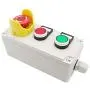 mxuteuk Red Green with 110V LED Light Waterproof IP65 Momentary Push Switch, 2NC Red Mushroom Emergency Stop Button with Protective Cover Anti-misoperation 10A 600V, IP67 ABS Box Station MX-BOX-03 mxuteuk Red Green with 110V LED Light Waterproof IP65 Momentary Push Switch, 2NC Red Mushroom Emergency Stop Button with Protective Cover Anti-misoperation 10A 600V, IP67 ABS Box Station MX-BOX-03
