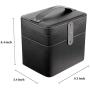 Travel Case,Portable Travel Case Organizer for Makeup/Jewelry/Electronic,Makeup Travel Case Organizer with Mirror,Best Case for Travel