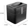 Travel Case,Portable Travel Case Organizer for Makeup/Jewelry/Electronic,Makeup Travel Case Organizer with Mirror,Best Case for Travel