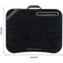 LapGear Designer Lap Desk - Gray Argyle (Fits up to 17.3'' Laptop) - Style #45538