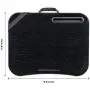 LapGear Designer Lap Desk - Gray Argyle (Fits up to 17.3'' Laptop) - Style #45538