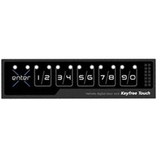 BOYO Keyfree Touch - Keyless Vehicle Digital Touch Keypad for Car, Truck or Van