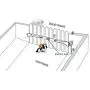 TOPENS ET24 Automatic Electric Gate Lock for DC 24V Swing Gate Opener Gate Operator System Device Safe Security Gate Lock