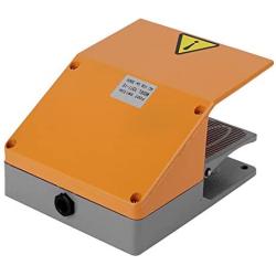 Foot Pedal Switch YDT1‑15 380VAC Foot Operated Pedal Controller Dual Electrical Switches for Electrical Machine Power Supply Clip Kit