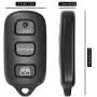 VOFONO Perfect Car Key Fob Replacement Keyless Remote Fit for Toyota 4Runner 1999-2009/Sequoia 2001-2008 FCC ID：HYQ12BAN HYQ12BBX HYQ1512Y (Pack of 2)