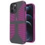 Speck Products CandyShell Pro Grip iPhone 12 Pro Max Case, Slate Grey/It’s a Vibe Violet (137609-9230)