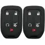 2Pcs Coolbestda Silicone Keyless Remote Entry Cover Accessories Protector Holder Case for GMC Acadia Terrain Yukon Chevrolet Suburban Tahoe HYQ1AA 13584502 1551A-AA 2Pcs Coolbestda Silicone Keyless Remote Entry Cover Accessories Protector Holder Case for GMC Acadia Terrain Yukon Chevrolet Suburban Tahoe HYQ1AA 13584502 1551A-AA