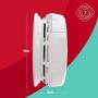 First Alert SCO501CN-3ST Battery Operated Combination Smoke and Carbon Monoxide Alarm with Voice Location